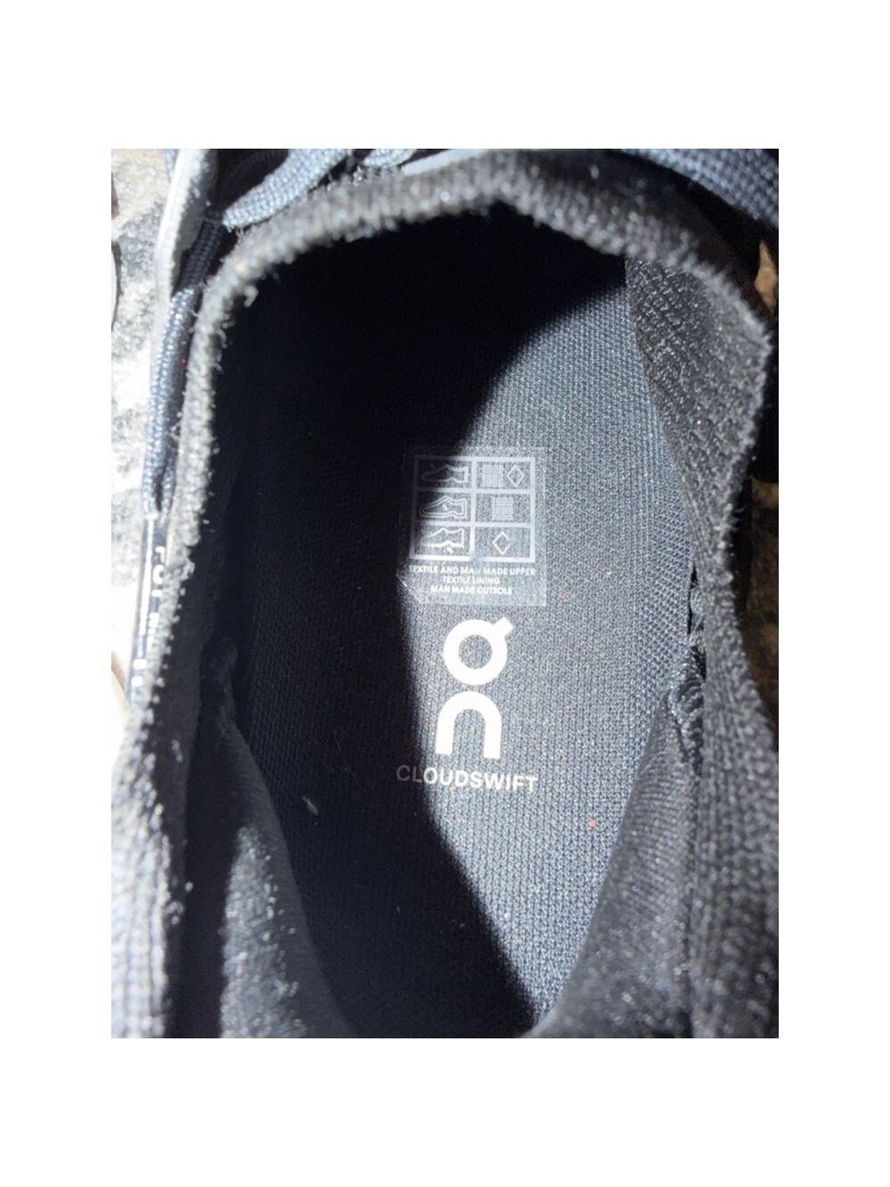 On Cloudswift Running Shoes - Black & White - Women’s Size 7 - EUC Worn Once - Picture 5 of 10